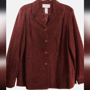 Women's Burgundy Jacket